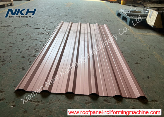 Customized Roof Panel Roll Forming Machine with Advanced Rollers
