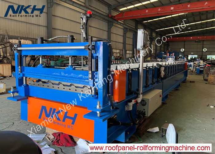 Customized Roof Panel Roll Forming Machine with Advanced Rollers
