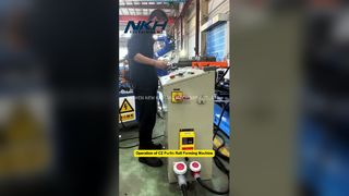 Эксплуатация профилегибочной машины CZ Purlin