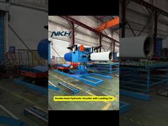 5-тонный двухголовочный гидравлический разматыватель с погрузочной машиной